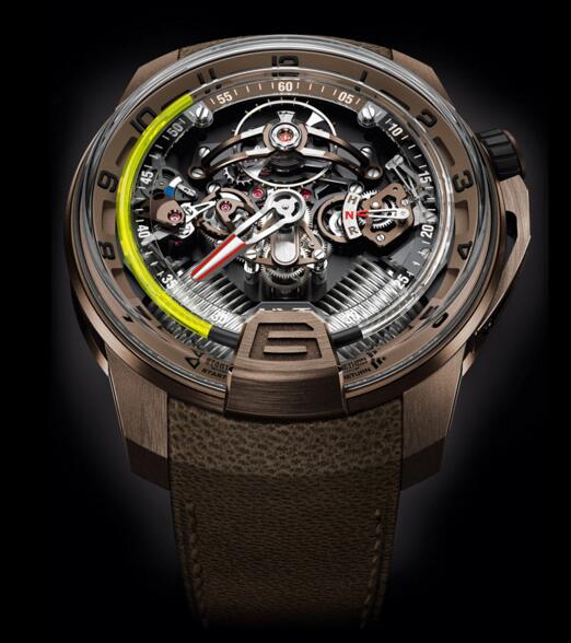 Review Luxury Replica HYT H2 FULL BRONZE 248-TB-00-RF-MM watch